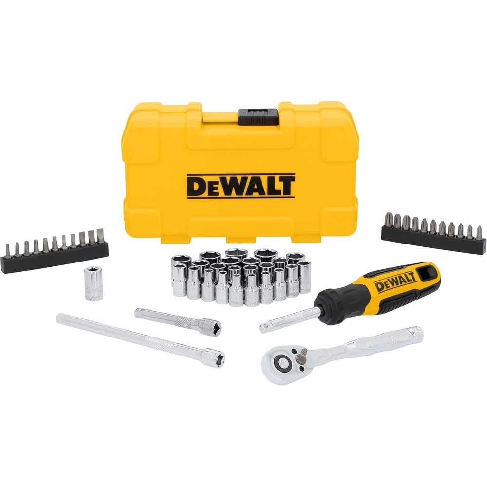 image:imageDEWALT 14 Drive 50 Pc Mechanics Tool Set DWMT45422STANDARD