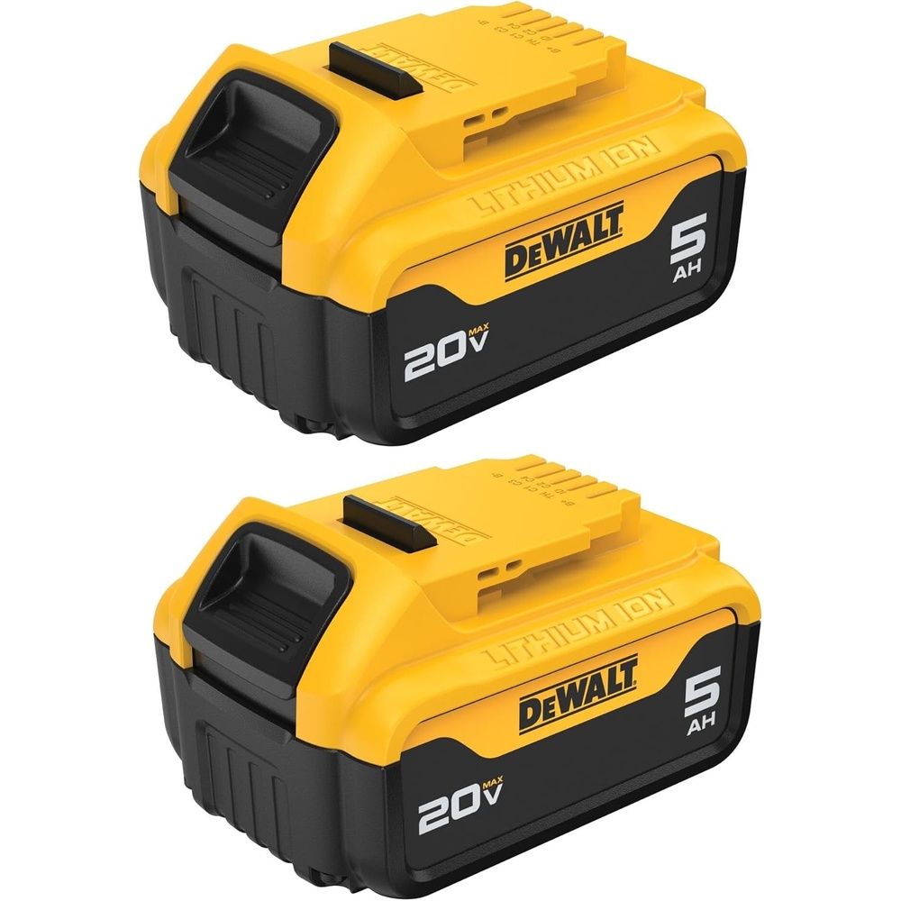 image:imageDEWALT 20V MAX 5 Ah Lithium Ion Battery 2Pack DCB205220V MAX