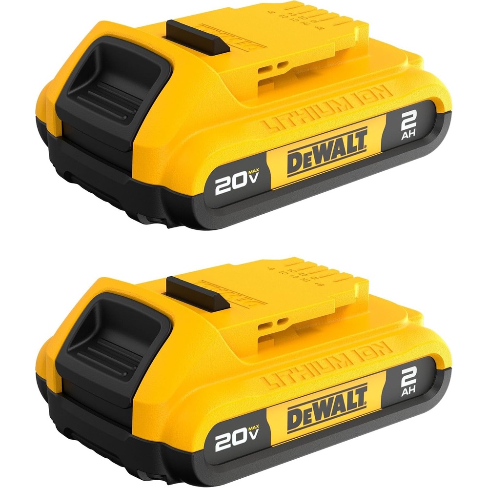 image:imageDEWALT 20V MAX Battery Compact 20Ah Double Pack DCB203220 Ah Double Pack