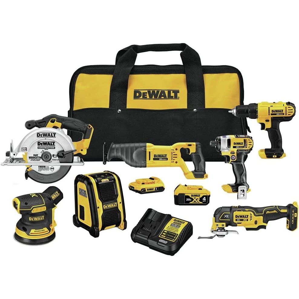 image:imageDEWALT 20V MAX Cordless Drill Combo Kit 7Tool DCK771D1M17Tool Combo Kit Only