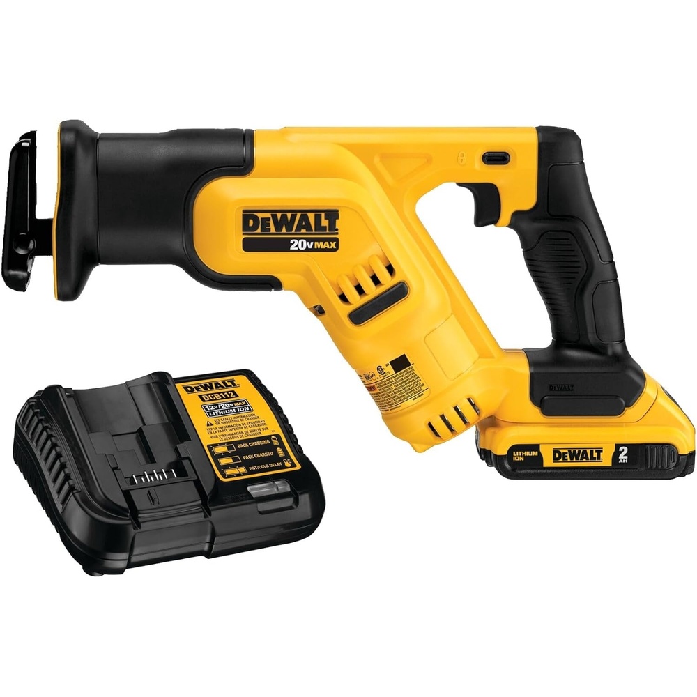 image:imageDEWALT 20V MAX Cordless Reciprocating Saw Kit Compact 2Amp Hour DCS387D1Saw Kit