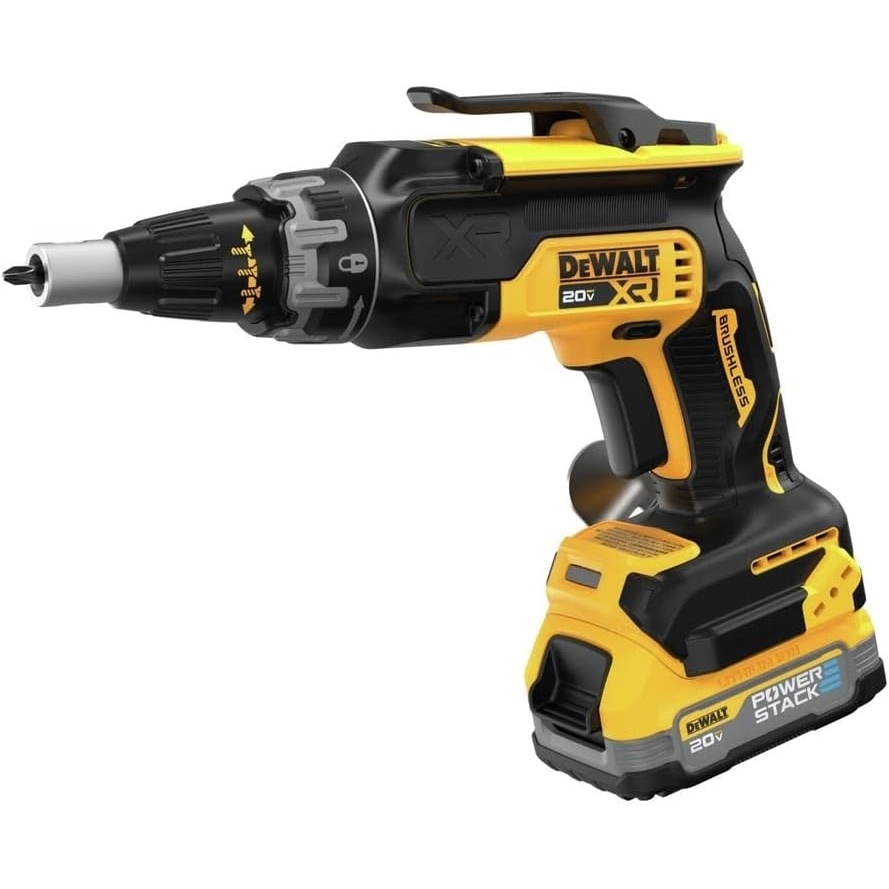 image:imageDEWALT 20V MAX Drywall Screw Gun Battery and Charger Included DCF630E1