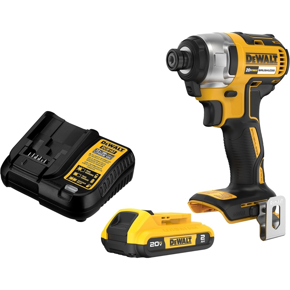 image:imageDEWALT 20V MAX Impact Driver 14 Inch Battery and Charger Included DCF787D1