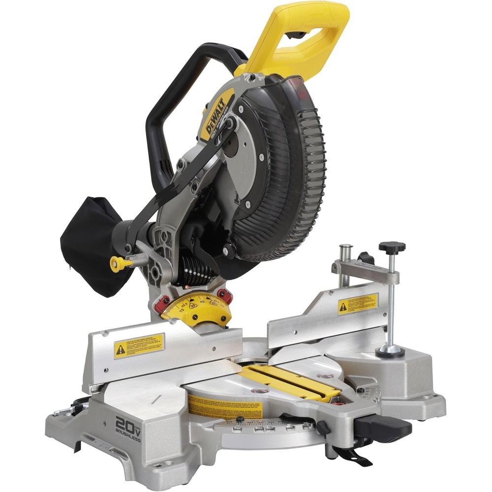 image:imageDEWALT 20V MAX XR 10 in Double Bevel Fixed Miter Saw Tool Only DCS714B20V 10IN Miter Saw Cordless