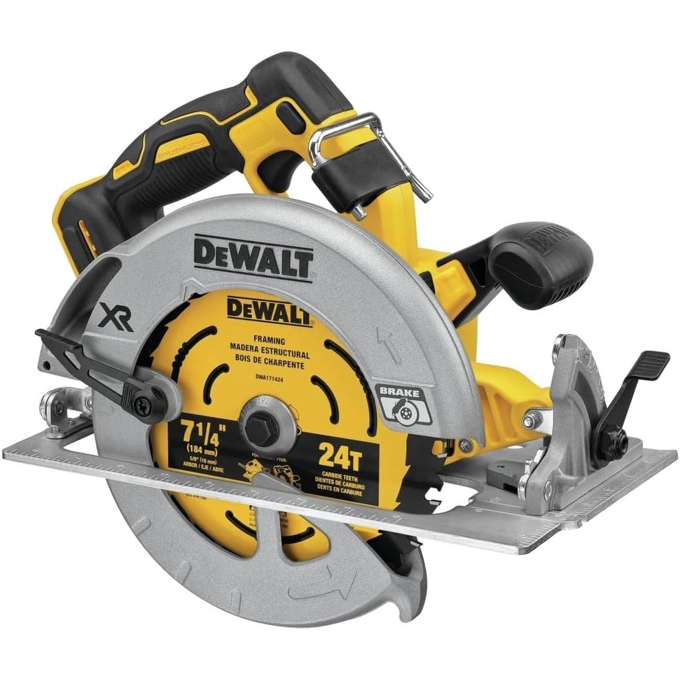 image:imageDEWALT 20V MAX XR BRUSHLESS 714 CIRCULAR SAW WITH POWER DETECT Tool Only DCS574B