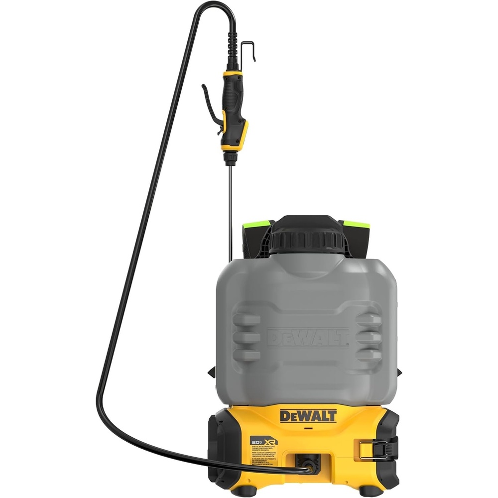 image:imageDEWALT 20V MAX XR High Capacity Concrete Chemical Sprayer 4Gallon Tank 150 PSI 6 Nozzles 10Speed Flow Control Tool Connect Ready Backpack Straps Battery amp Charger Not Included DCCS1100B