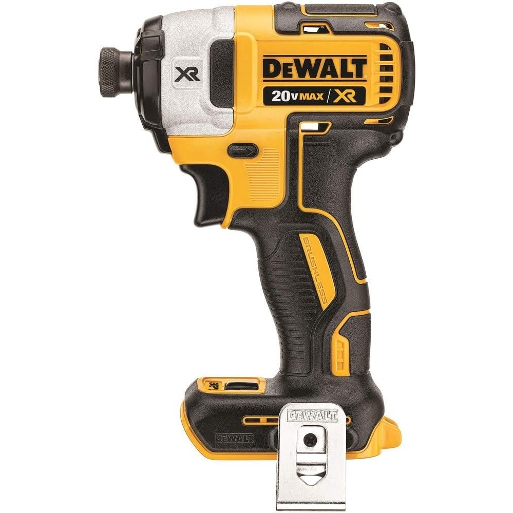image:imageDEWALT 20V MAX XR Impact Driver 14 Inch High Torque Brushless 3 Speed Premium Cordless with LED Light Extended Runtime Tool Only DCF845B20V MAX XR Impact Driver Bare Tool