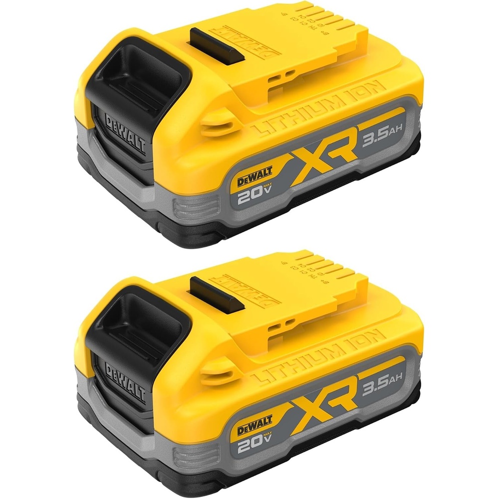 image:imageDEWALT 20V MAX XR POWERSTACK 35Ah Battery Kit 2 Pack DCBP3202