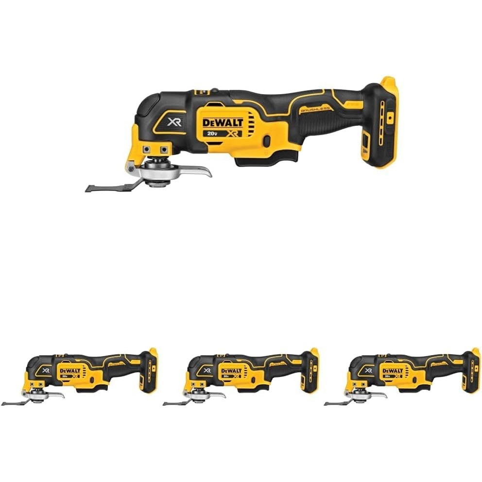 image:imageDEWALT 20V Oscillating Tool Cordless Wood Blades Sandpaper Tool Bag Battery and Charger Included DCS356SD1Tool Only