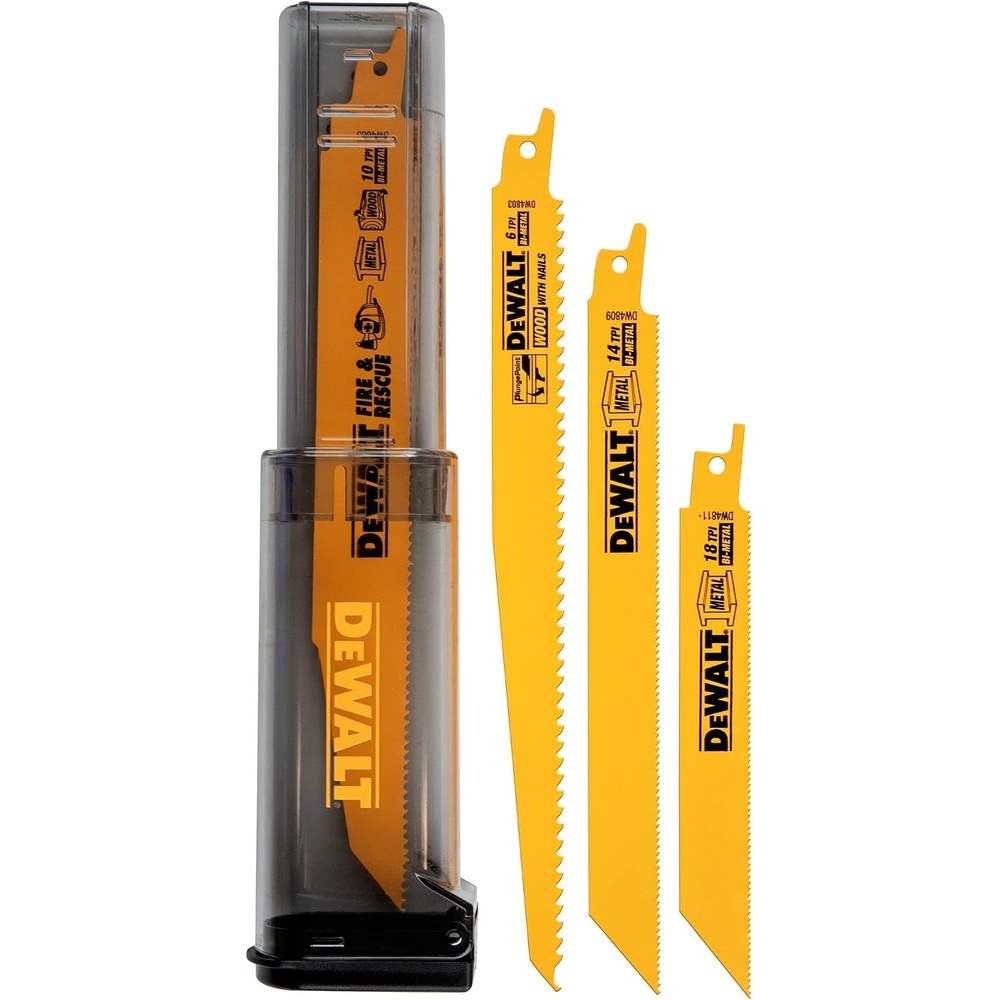 image:imageDEWALT BiMetal Reciprocating Saw Blade Multi TPI 16 Pack DW4899C