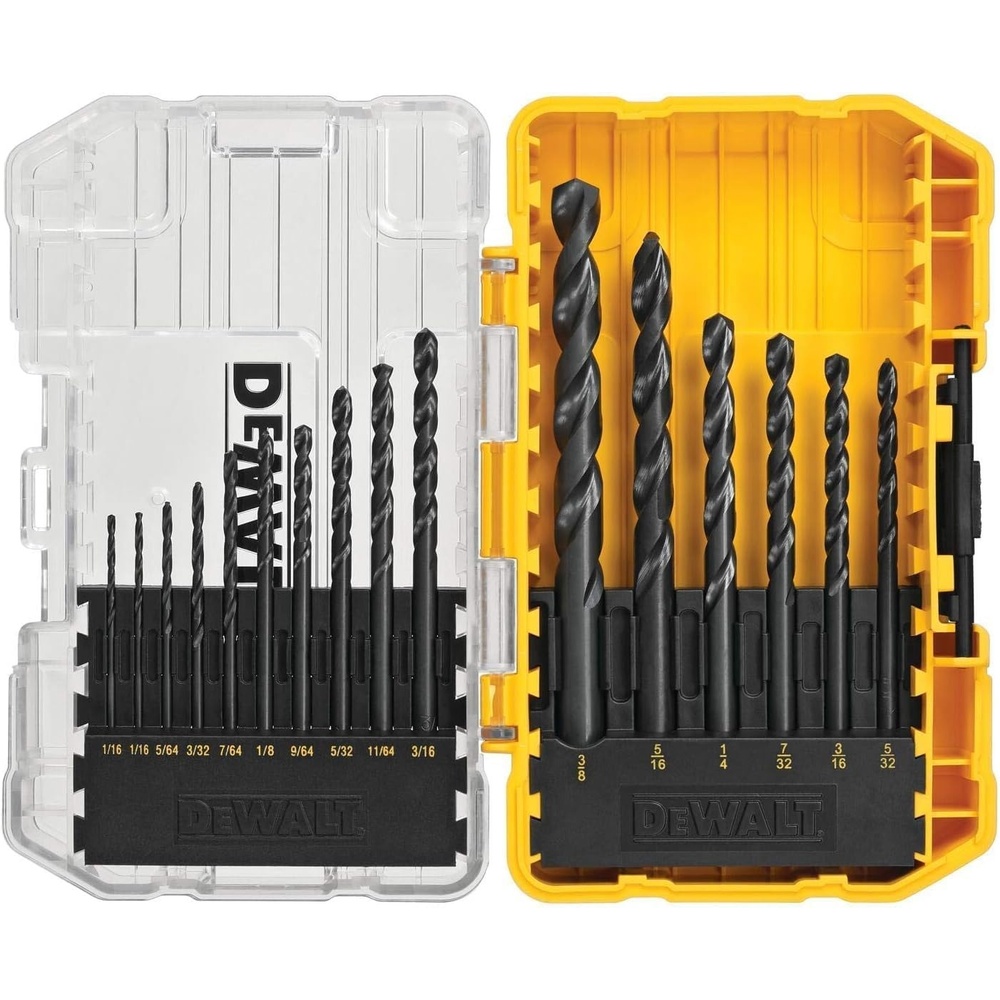 image:imageDEWALT Black Oxide Drill Bit Set 20Piece DW117716 Pieces