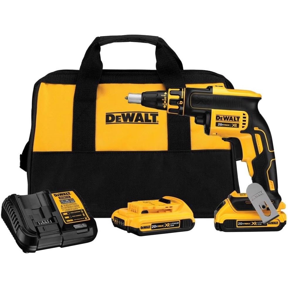 image:imageDEWALT DCF620D2 20V Drywall Screw GunNEW 20V MAX XR Drywall Screwgun Kit