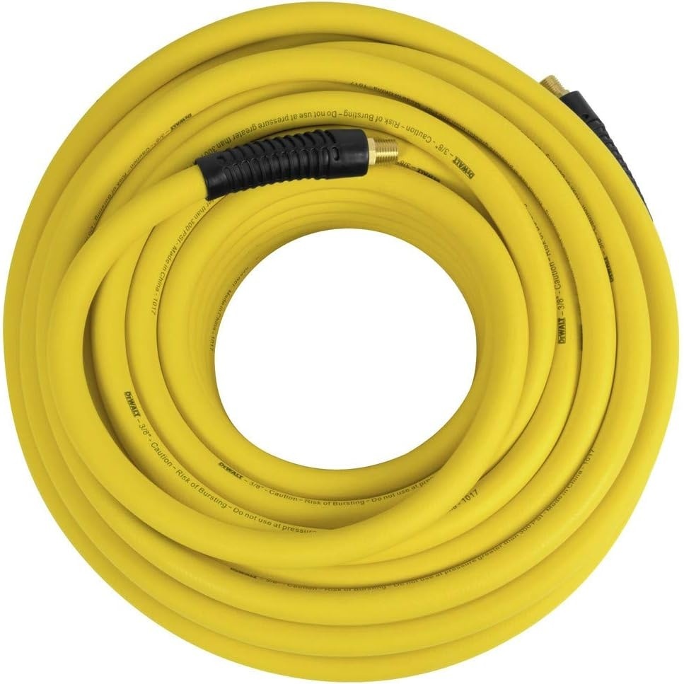 image:imageDEWALT DXCM0120202 38 x 100 Premium Rubber Hose Yellow100 feet x 38 inches
