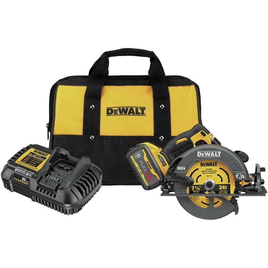 image:imageDEWALT FLEXVOLT 60V MAX Circular Saw with Brake Kit 714Inch DCS578X1