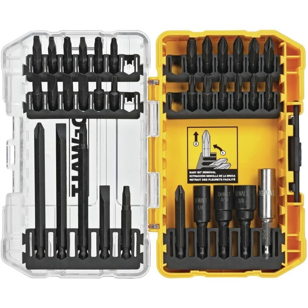 image:imageDEWALT Impact Driver Screwdriver Bit Set 34Piece DW2153