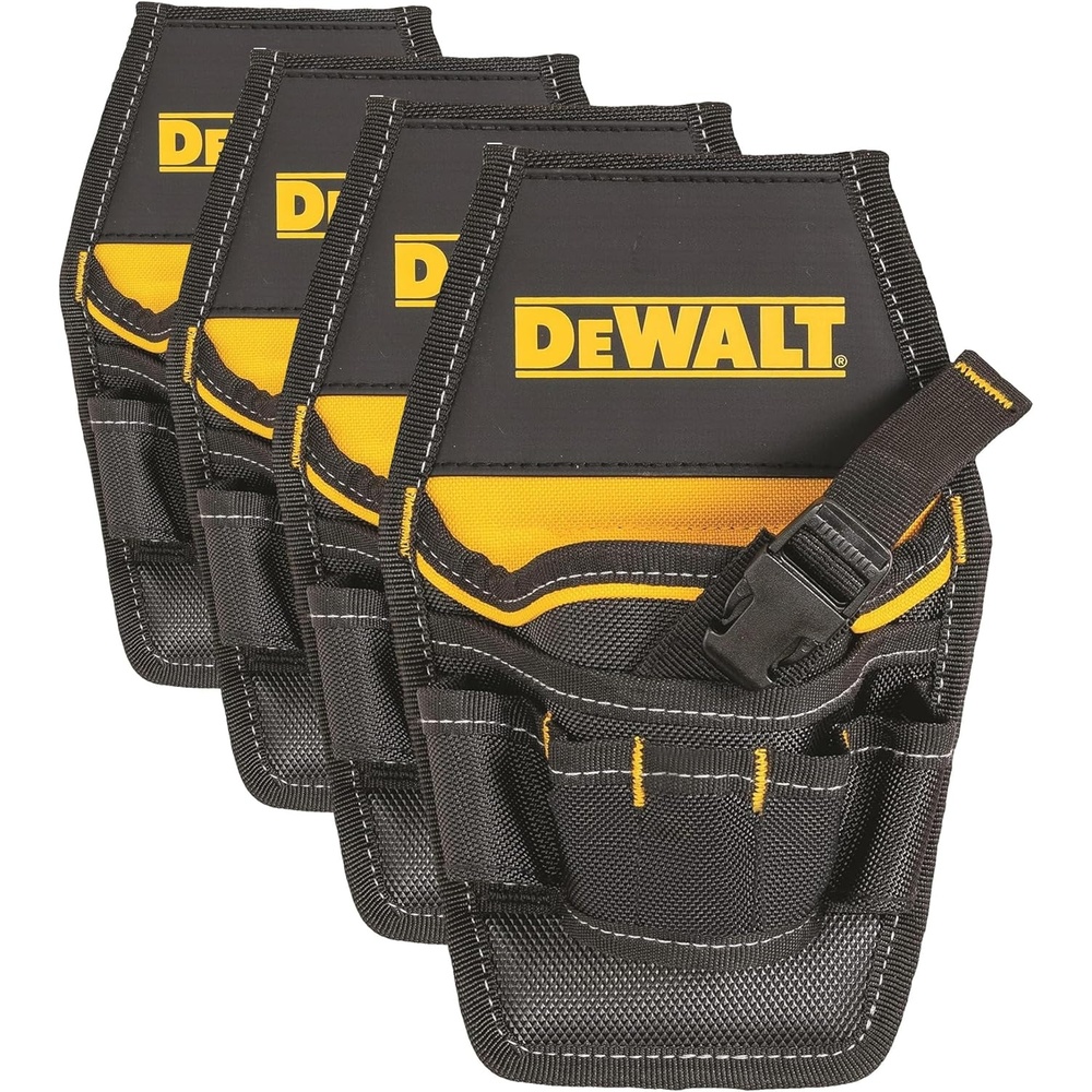 image:imageDEWALT Professional Tool Belt Organizer With Suspenders and 25 Pockets Heavy Duty Construction DWST540602One Size Pack of 4