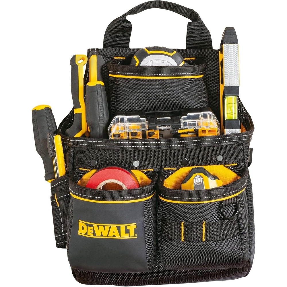 image:imageDEWALT Professional Tool Belt Organizer With Suspenders and 25 Pockets Heavy Duty Construction DWST540602One Size Pack of 6