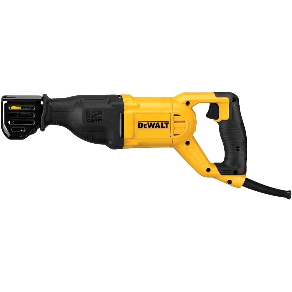image:imageDEWALT Reciprocating Saw 12 Amp 2900 RPM 4Position Blade Clamp Variable Speed Trigger Corded DWE305Classic