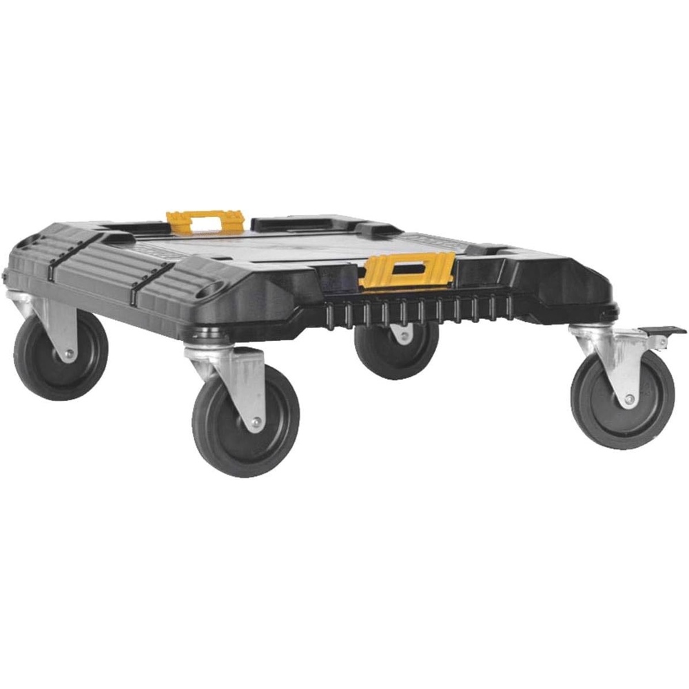image:imageDEWALT Tool Storage Organizer Cart Use With TSTAK System Heavy Duty Wheels for Rolling Organizer for Jobsites DWST17889