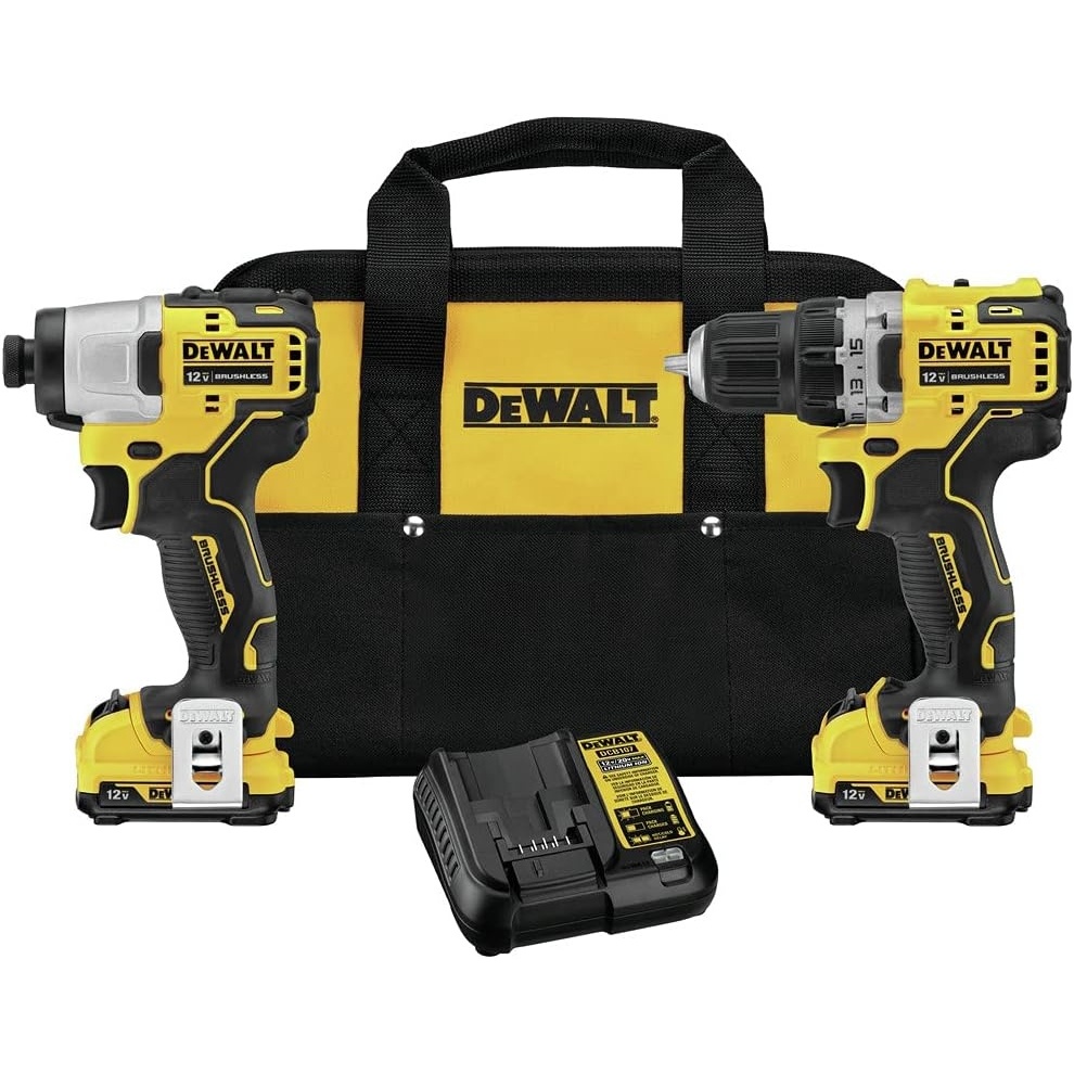 image:imageDEWALT XTREME 12V MAX Cordless Drill Combo Kit DCK221F2