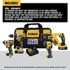 Black & Decker DCK494P2 20V MAX* XR Lithium Ion 4-Tool Combo Kit(Combo Kit)