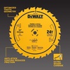 DEWALT 10 in. 24 Tooth General Purpose Saw Blade, Ultra Sharp Carbide Table Saw Blade (DWA11024)(10″ / 24 Teeth)