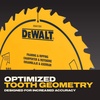 DEWALT 10 in. 24 Tooth General Purpose Saw Blade, Ultra Sharp Carbide Table Saw Blade (DWA11024)(10″ / 24 Teeth)