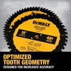 DEWALT 10 in. 24 Tooth General Purpose Saw Blade, Ultra Sharp Carbide Table Saw Blade (DWA11024)(10″ / 40″ Teeth + 60″ Teeth)
