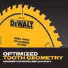 DEWALT 10 in. 24 Tooth General Purpose Saw Blade, Ultra Sharp Carbide Table Saw Blade (DWA11024)(10″ / 40 Teeth)