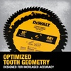 DEWALT 10 in. 24 Tooth General Purpose Saw Blade, Ultra Sharp Carbide Table Saw Blade (DWA11024)(10 Inches (Pack of 5))