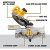 DEWALT 12-Inch Miter Saw, 15-Amp, Single Bevel, Compound (DWS715)