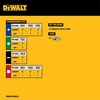 DEWALT 18 pc. Compact Magnetic Drive Guide Set, Yellow (DWAF2058CS)(One Size)
