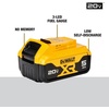 DEWALT 20V MAX 5 Ah Lithium Ion Battery 2-Pack (DCB205-2)(20V MAX)