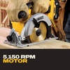 DEWALT 20V MAX 6-1/2-Inch Circular Saw Kit, with 5.0-Ah Battery and Charger (DCS391P1)(Circular Saw Kit Only)