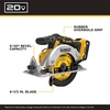 DEWALT 20V MAX 6-1/2-Inch Circular Saw Kit, with 5.0-Ah Battery and Charger (DCS391P1)(Circular Saw Kit Only)
