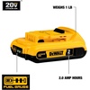 DEWALT 20V MAX Battery, Compact 2.0Ah Double Pack (DCB203-2)(2.0 Ah)