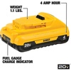 DEWALT 20V MAX* Battery, Compact, 4.0-Ah (DCB240)