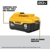 DEWALT 20V MAX Battery, Premium 6.0Ah Double Pack (DCB206-2)(20V MAX 6 Ah)