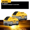 DEWALT 20V MAX Battery, Premium 6.0Ah Double Pack (DCB206-2)(20V MAX XR 8Ah POWERPACK)