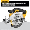 DEWALT 20V MAX Circular Saw, Cordless Sidewinder Style Portable, 6-1/2-Inch Blade, 5150 RPM, 0-50 Degree Bevel Capability, Battery Not Included (DCS391B)(Yellow)
