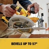 DEWALT 20V MAX Circular Saw Cordless with Brake, 7-1/4 Inch, Tool Only (DCS570B)(Circular Saw Only)