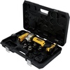 DEWALT 20V MAX Copper Swaging Tool Kit with Battery, Charger, and 6 Expansion Heads 3/8 in., 1/2 in., 5/8 in., 3/4 in., 7/8 in, and 1-1/8 in (DCE450D1)