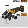DEWALT 20V MAX Cordless 4 1/2 Inch Paddle-Switch Grinder, Bare Tool Only (DCG408B)(One Size)