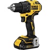 DEWALT 20V MAX* Cordless Drill / Driver Kit, Compact, 1/2-Inch (DCD708C2)
