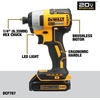 DEWALT 20V MAX Cordless Drill and Impact Driver, Power Drill Brushless 2-Tool Power Tool Combo Kit, Includes 2 Batteries, Charger and Bag (DCK277D2)