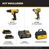 DEWALT 20V MAX Cordless Drill and Impact Driver, Power Tool Combo Kit , Includes 2 Batteries, Charger and Bag (DCK240C2)