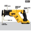 DEWALT 20V MAX* Cordless Reciprocating Saw Kit, Compact, 2-Amp Hour (DCS387D1)(Saw Kit)