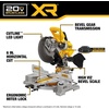DEWALT 20V MAX XR 10 in. Double Bevel Fixed Miter Saw (Tool Only) (DCS714B)(20V 10IN Miter Saw Cordless)