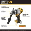 DEWALT 20V MAX XR 1/2 Inch Brushless Cordless Hammer Drill Kit with 8AH Battery and Charger, 3 Speed (DCD1007WW1)(Hammer Drill Kit)