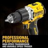 DEWALT 20V MAX XR 1/2 in. Brushless Cordless Hammer Drill Kit With 5AH Battery and Charger (DCD806H1)